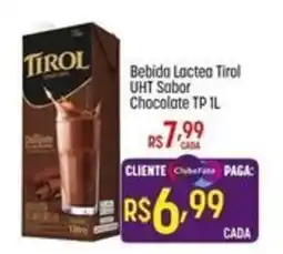 Muffato Bebida Lacteo Tirol UHT Sabor Chocolate TP oferta