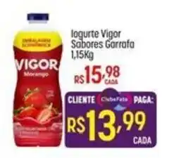 Iogurte vigor sabores garrafa
