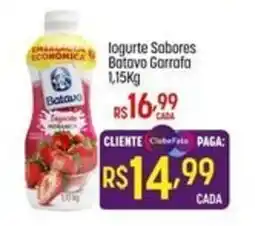 Muffato Iogurte sabores batavo garrafa oferta