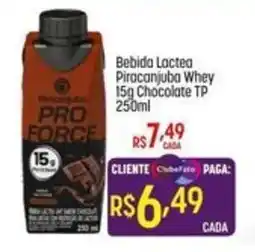 Muffato Bebida Lactea Piracanjuba Whey 15g Chocolate TP oferta