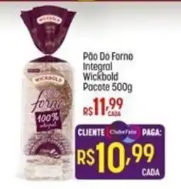 Muffato Pão Do Forno Integral Wickbold oferta