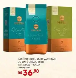Bistek Supermercados Café pó orfeu varietais oferta