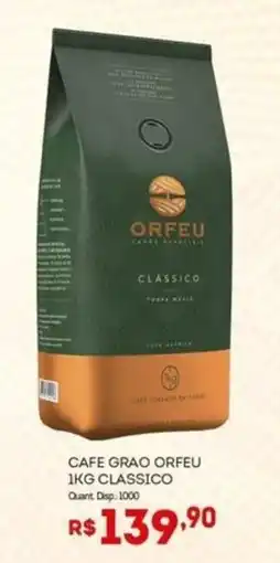 Bistek Supermercados Cafe grao orfeu 1kg classico oferta