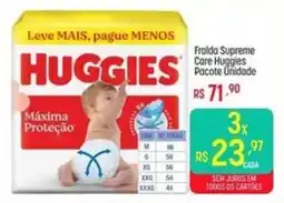 Muffato Fralda supreme care huggies oferta