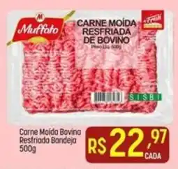 Muffato Carne Moida Bovina Resfriada Bandeja oferta