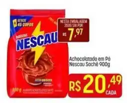 Muffato Achocolatado em Pó Nescau Sachê oferta