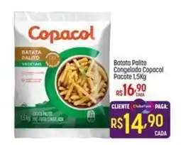 Muffato Batata palito congelada copacol oferta