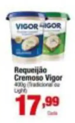 Santo Supermercados Requeijão cremoso vigor light oferta