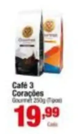 Santo Supermercados Café 3 Corações Gourmet oferta