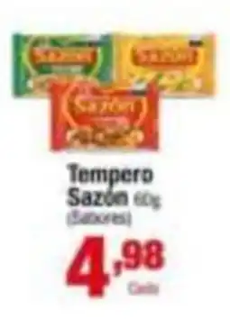 Santo Supermercados Tempero Sazon 60g (Sabores) oferta