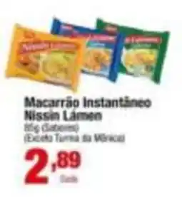 Santo Supermercados Macarrão instantâneo Nissin Lámen oferta