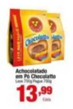 Santo Supermercados Achocolatado em Pó Chocolatto oferta