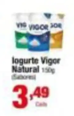 Santo Supermercados Iogurte vigor natural oferta