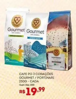 Bistek Supermercados Cafe po 3 coracoes gourmet / portinari oferta