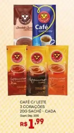 Bistek Supermercados Café c/ leite oferta