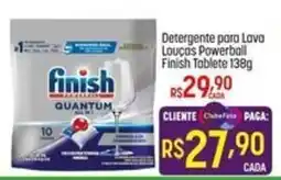 Muffato Detergente para Lava Louças Powerball Finish Tablete oferta