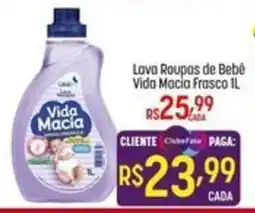 Muffato Lava Roupas de Bebê Vida Macia Frasco oferta