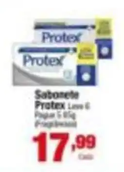 Santo Supermercados Sabonete protex leve 6 oferta