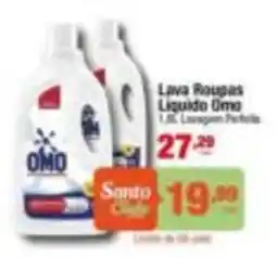 Santo Supermercados Lava Roupas Líquido Omo oferta