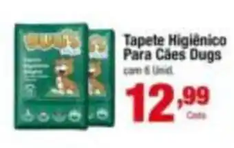 Santo Supermercados Tapete Higiênico Para Cães Dugs oferta