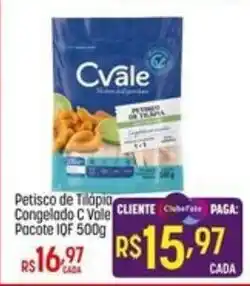 Muffato Petisco de Tilápia Congelado C Vale oferta