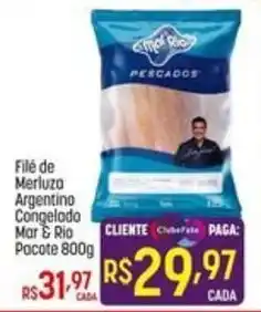 Muffato Filé de Merluza Argentino Congelado Mar & Rio oferta