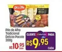Muffato Pão de Alho Tradicional Delizza Pacote oferta
