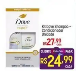 Muffato Kit Dove Shampoo + Condicionador Unidade oferta