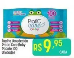 Muffato Toalha umedecida pratic care baby oferta