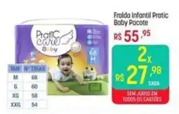 Muffato Fralda infantil pratic baby pacote oferta