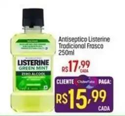 Muffato Antisseptico listerine tradicional frasco oferta