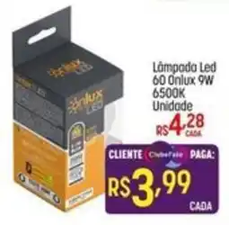 Muffato Lâmpada Led 60 Onlux 9W 6500K oferta