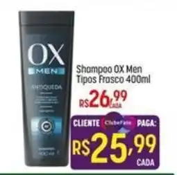 Muffato Shampoo ox men tipos frasco oferta