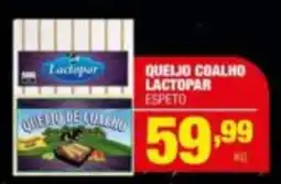 Santo Supermercados queijo de coalho lactopar espeto oferta