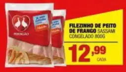 Santo Supermercados Filezinho de peito de frango sasami oferta