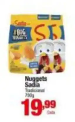 Santo Supermercados Nuggets Sadia Tradicional oferta