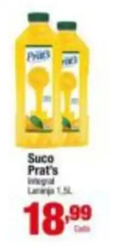 Santo Supermercados Suco Prat's Integral Laranja oferta