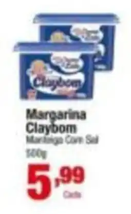 Santo Supermercados Margarina claybom oferta