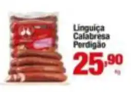 Santo Supermercados Linguiça Calabresa Perdigão oferta
