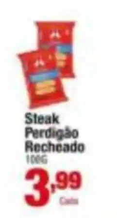 Santo Supermercados Steak Perdigão Recheado oferta