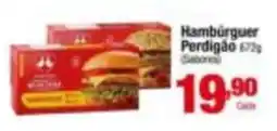Santo Supermercados Hambúrguer Perdigão oferta