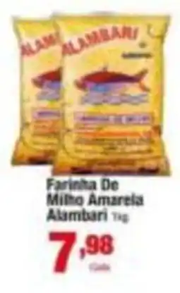 Santo Supermercados Farinha de milho amarela alambari oferta