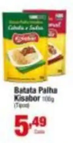 Santo Supermercados Batata Palha Kisabor oferta