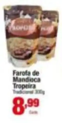 Santo Supermercados Farofa de Mandioca Tropeira Tradicional oferta