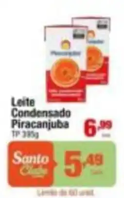 Santo Supermercados Leite Condensado Piracanjuba oferta