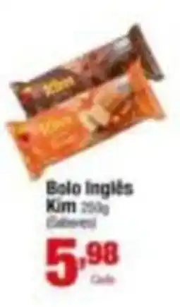 Santo Supermercados Bolo inglês kim oferta