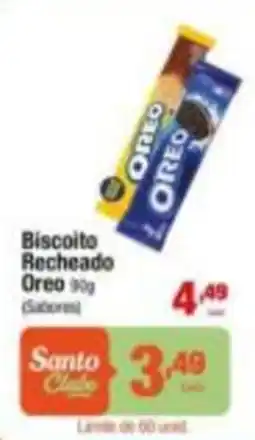 Santo Supermercados Biscoito recheado oreo oferta