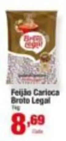 Santo Supermercados Feijão Carioca Bruto Legal oferta