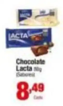 Santo Supermercados Chocolate Lacta oferta