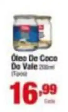 Santo Supermercados óleo de coco do vale oferta